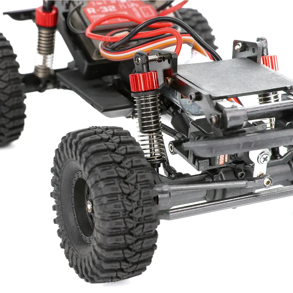 Redcat Ascent-32 1/32 4WD RTR Rock Crawler (Red) w/2.4GHz Radio, Battery &amp; Charger