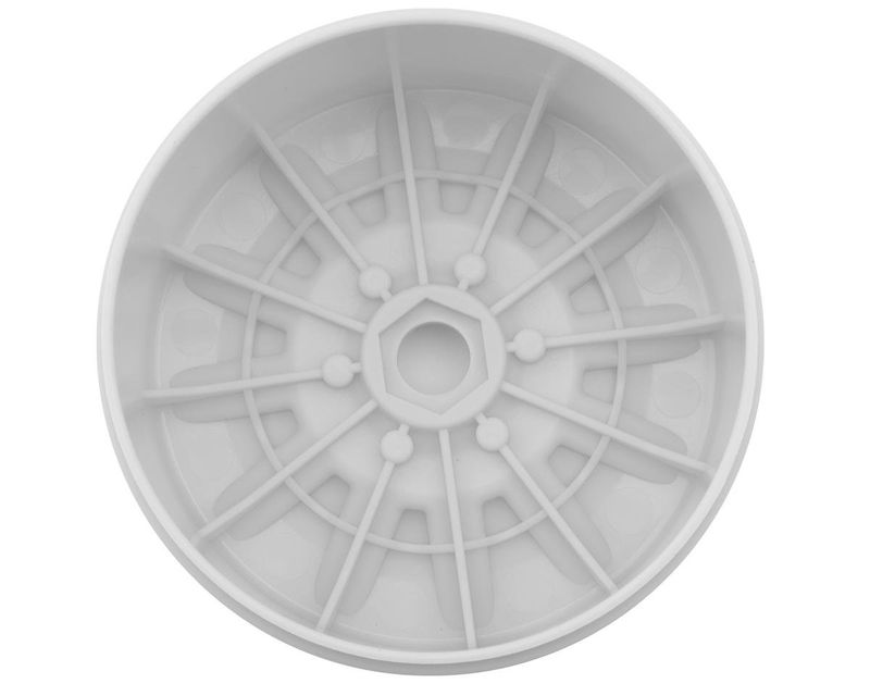 JConcepts Pioneer 4.0" Standard Offset 1/8 Truck Wheels (White) (4)