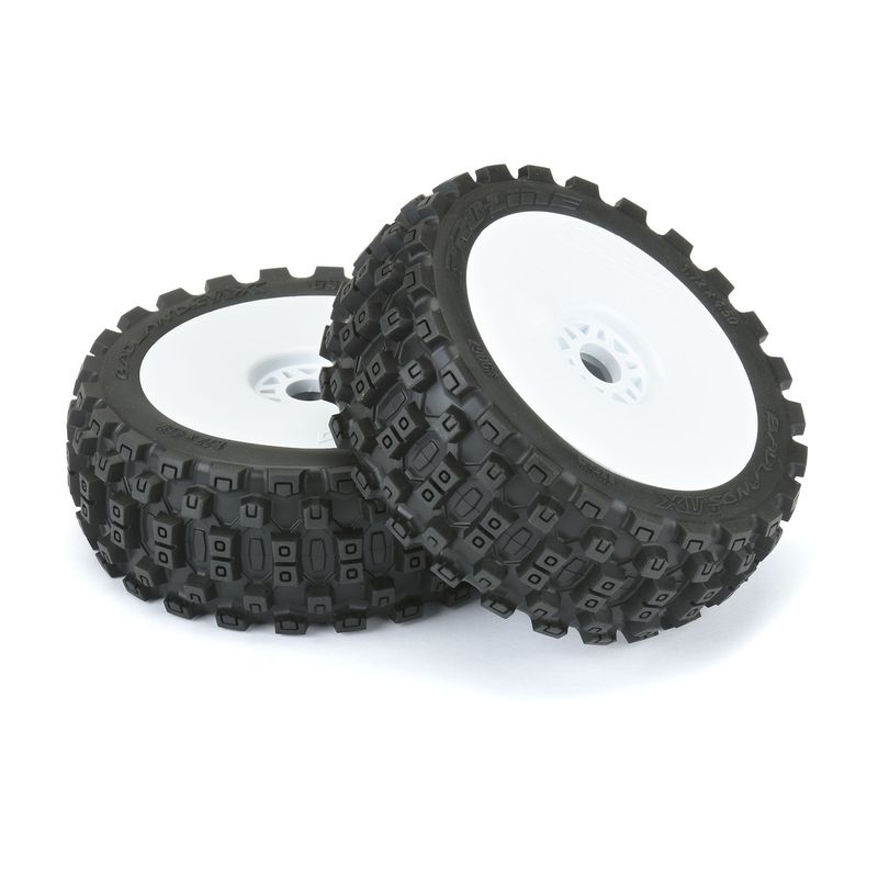 Badlands MX M2 1:8 Buggy MTD White Wheels F/R