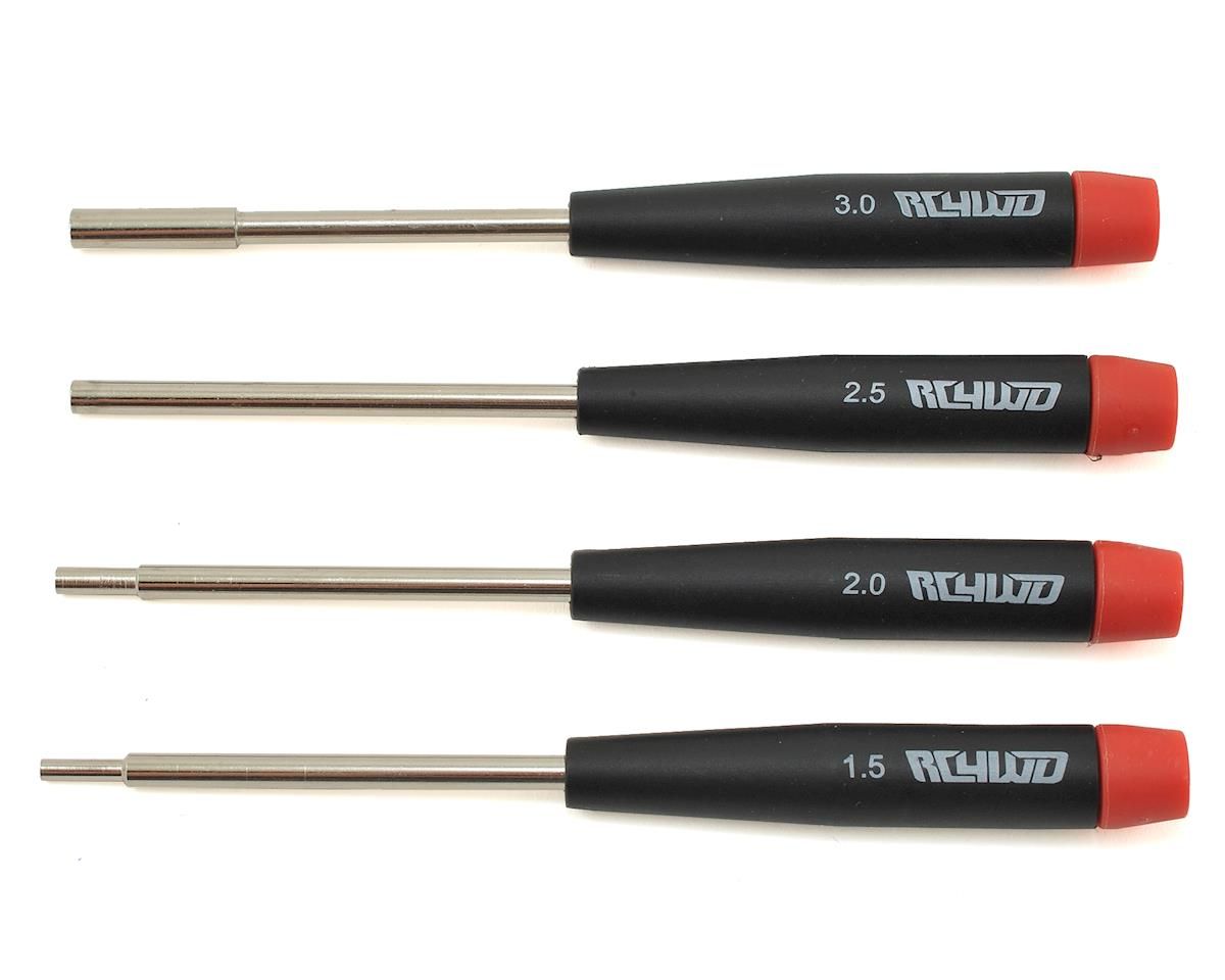 4pc Metric Hex/Nut Driver Set