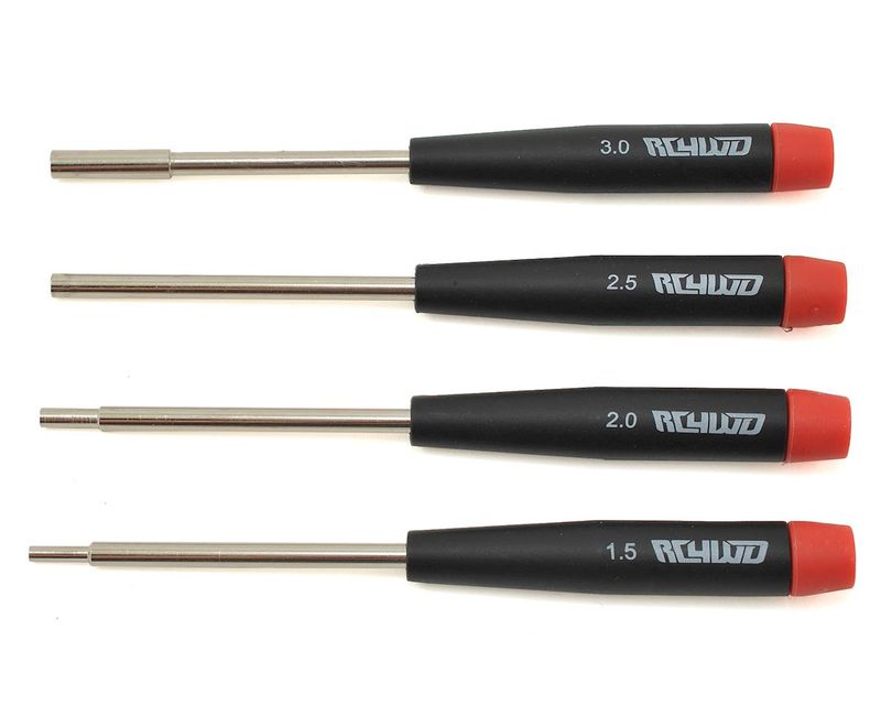 4pc Metric Hex/Nut Driver Set