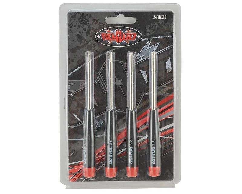 4pc Metric Hex/Nut Driver Set