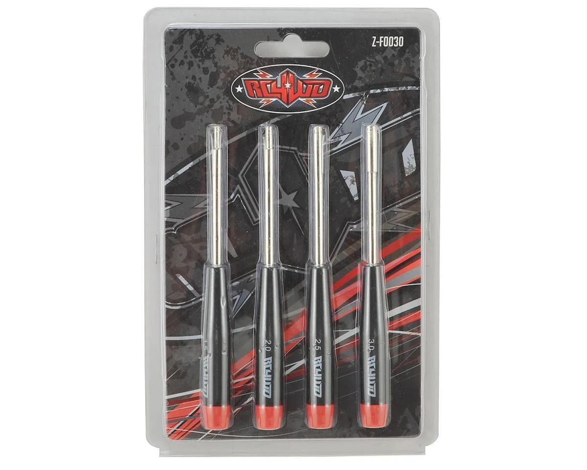4pc Metric Hex/Nut Driver Set