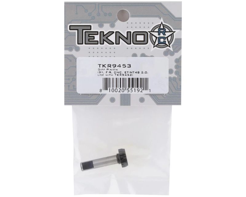 Diff Pinion (9t, F/R, CNC, ET/NT48 2.0)