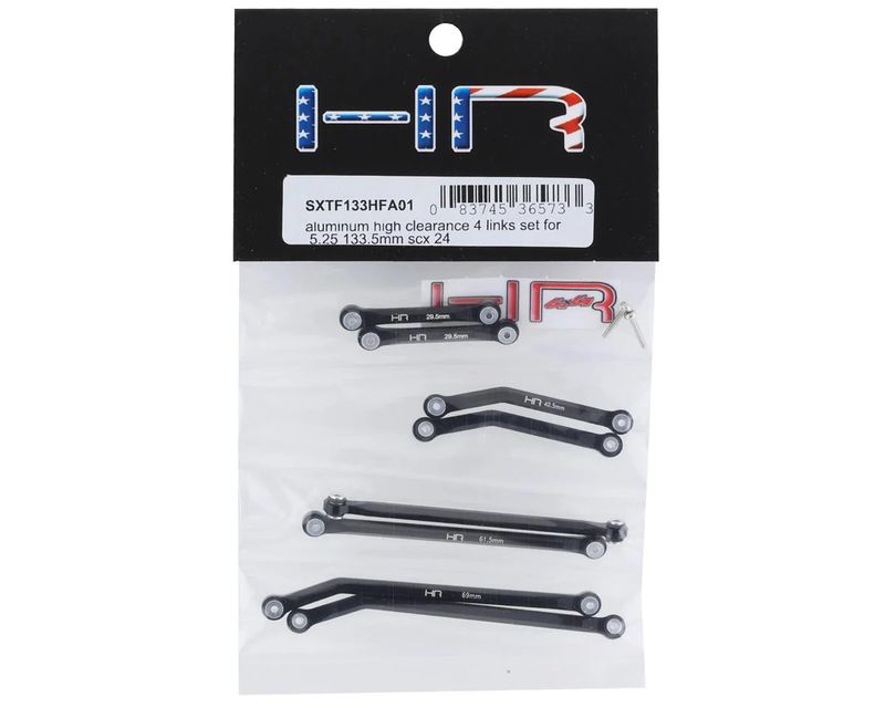 aluminum high clearance 4 links set for 5.25 (133.5mm) scx 24