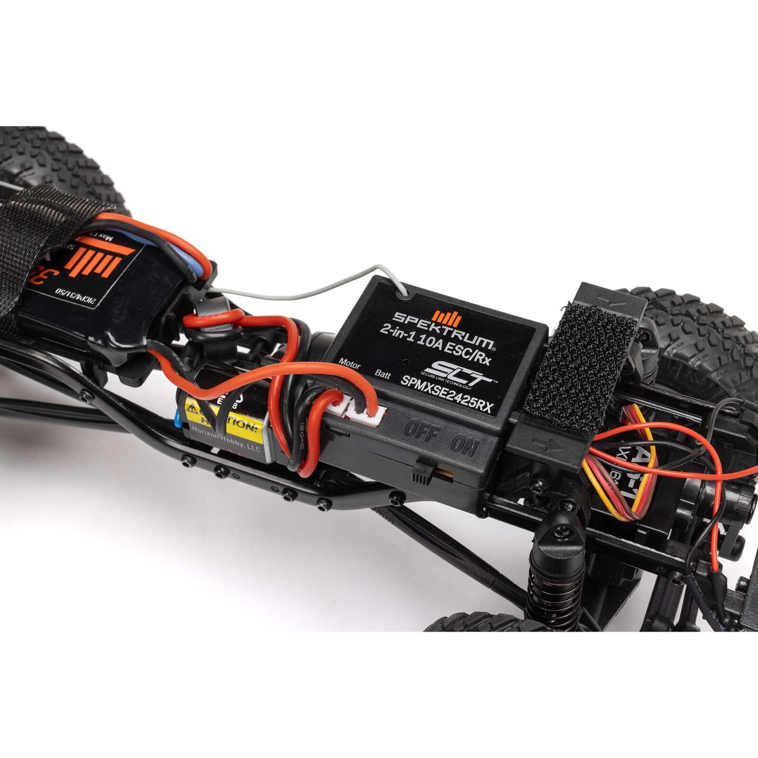 1/24 SCX24 Jeep JT Gladiator 4X4 RTR Rock Crawler, Black