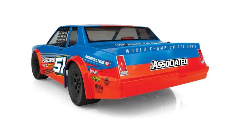 Team Associated SR10M RTR Electric Brushless 2WD Dirt Oval Car (Blue) w/2.4GHz Flysky FS-G4P Radio