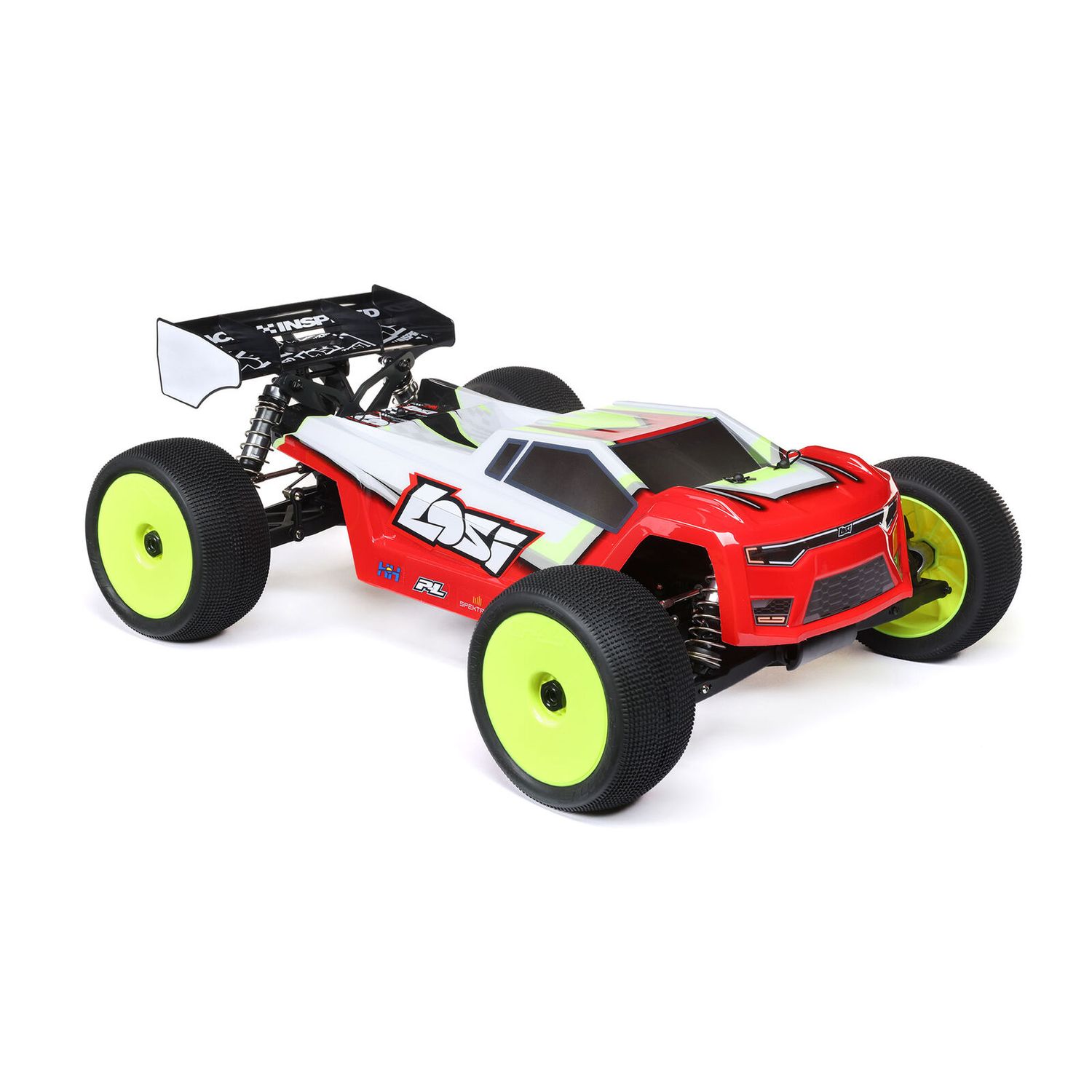 1/8 8IGHT-XTE 4S 4X4 RTR Brushless Race Truggy, Clear
