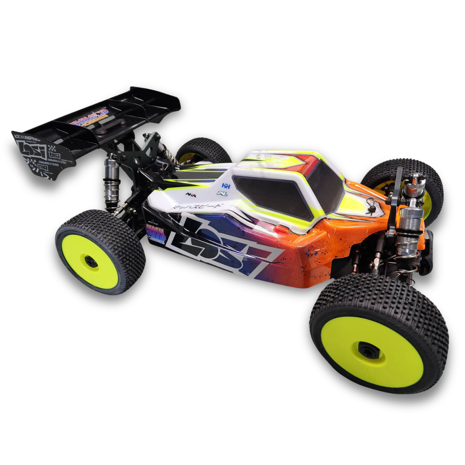 1/8 8IGHT-XE 4S 4X4 RTR Brushless Race Buggy, Pre-Painted by Mach Speed Hobbies