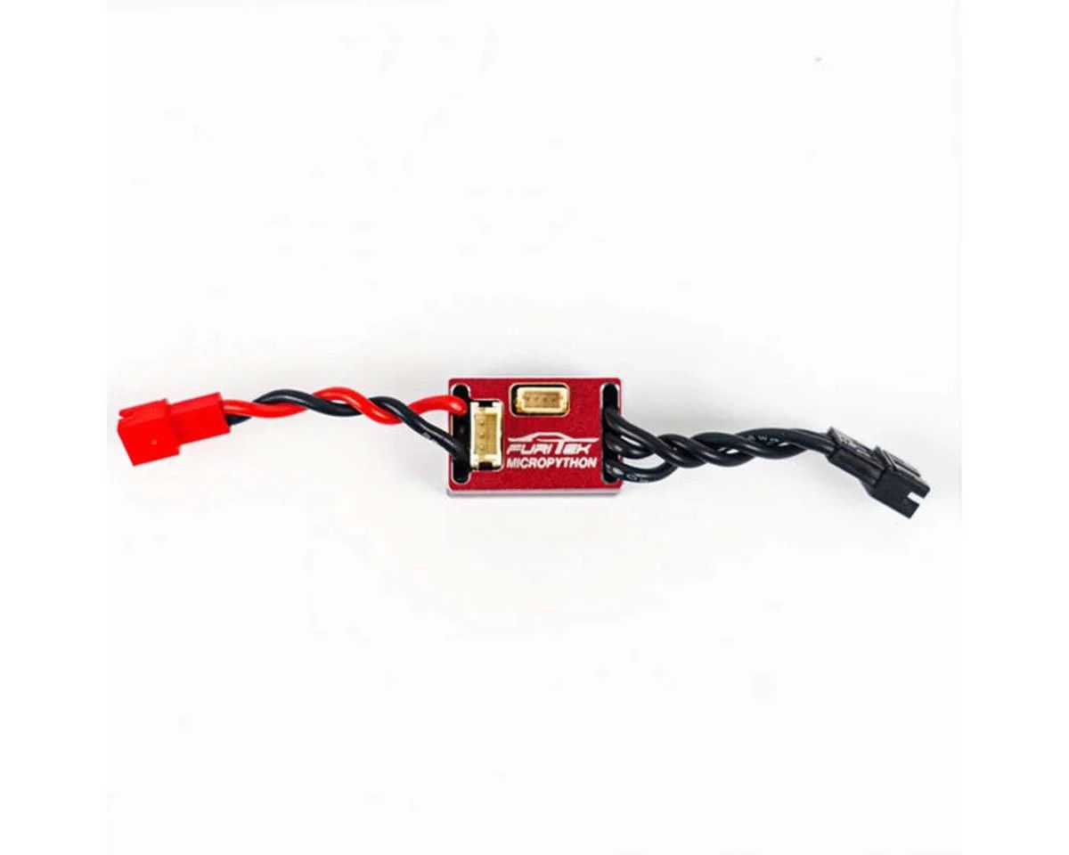 MICRO PYTHON 25A/50A BRUSHED/BRUSHLESS ESC AND WIRELESS MODULE FOR 1/18 1/24 RC CRAWLERS