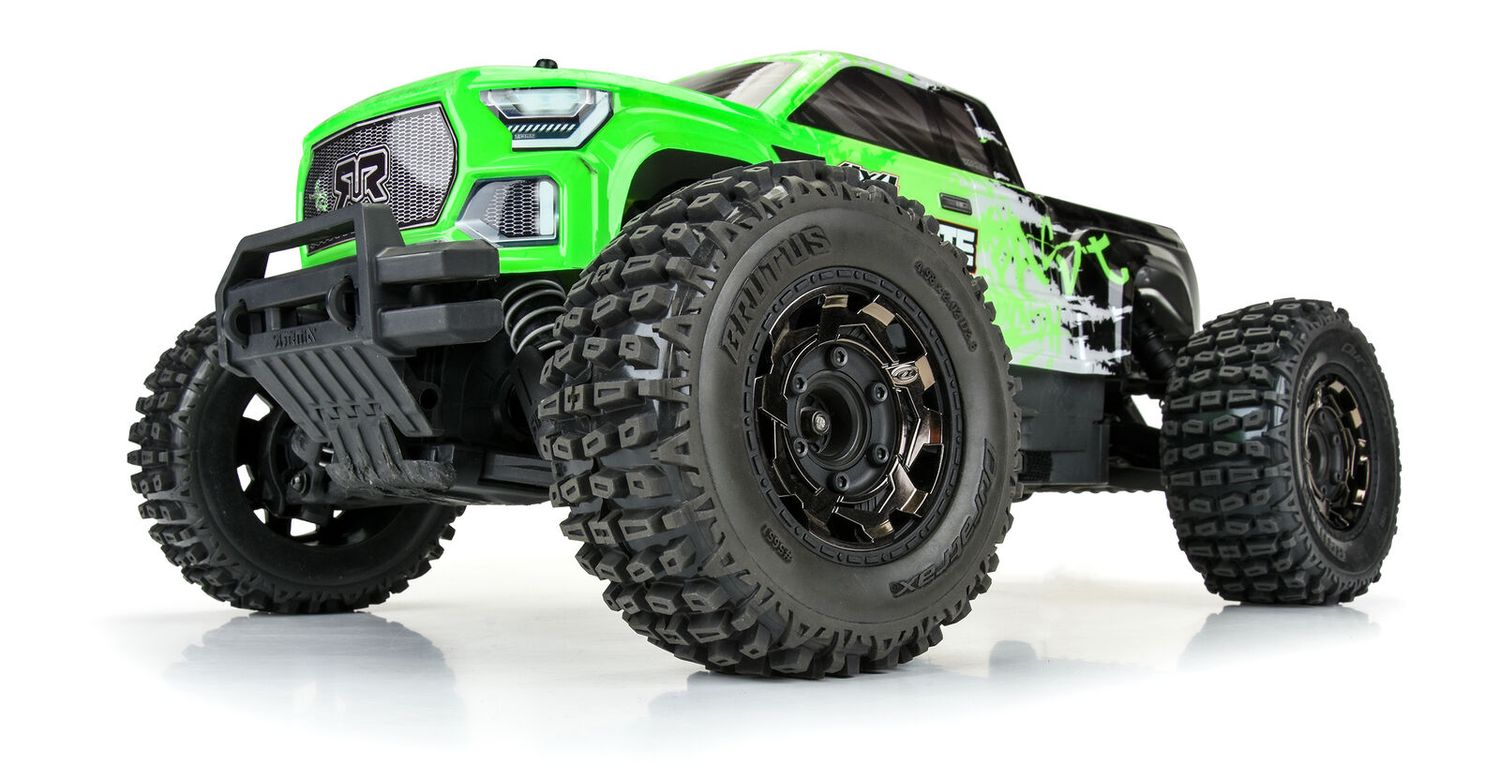 Brutus F/R 2.8" Monster Truck Tires MTD 12/14mm Blk Ripper (2)