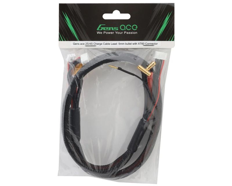 2S/4S Charge Cable: 5mm bullet with XT60 Connector