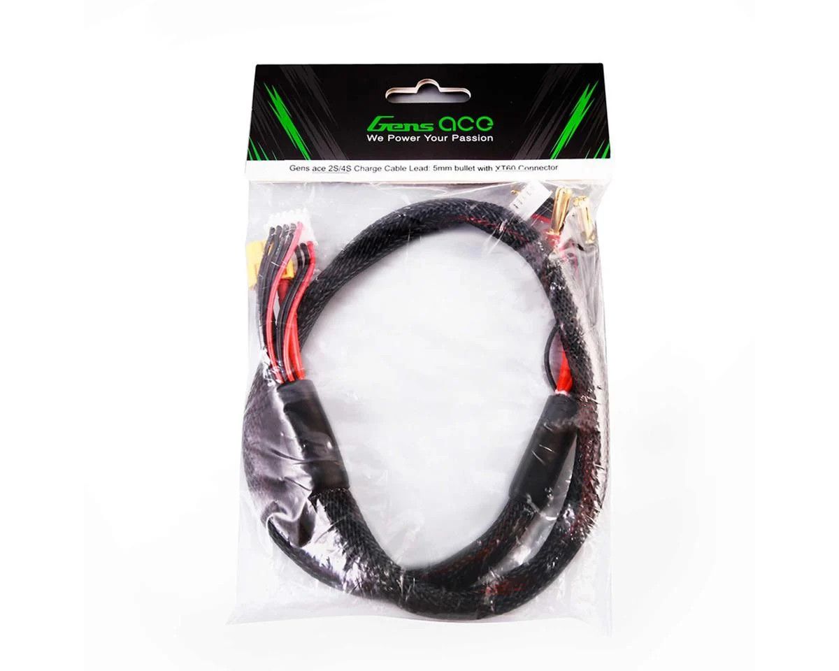 2S/4S Charge Cable: 5mm bullet with XT60 Connector