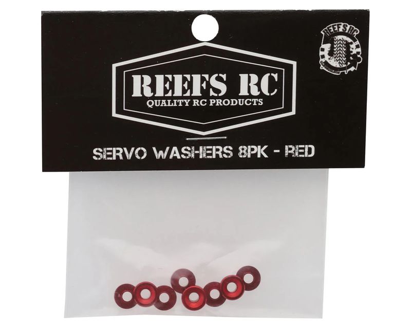 Servo Washers 8PK - RED