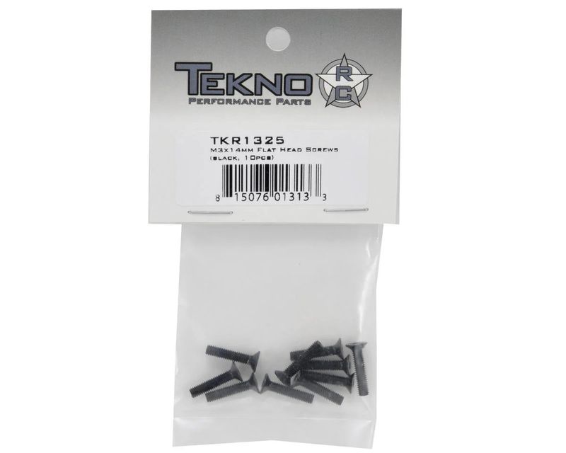 Flat Head Hex Screw M3x14mm (10)