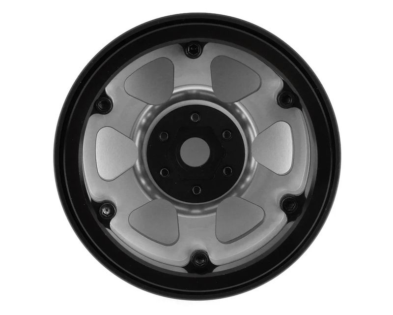 SSD RC Challenger 2.2" Beadlock Crawler Wheels (Silver) (2)