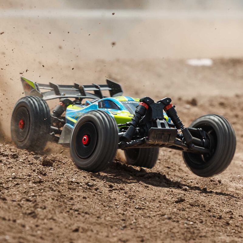 1/8 TYPHON 4X4 223S BLX BRUSHLESS BUGGY RTR WITH DSC BLUE/YELLOW