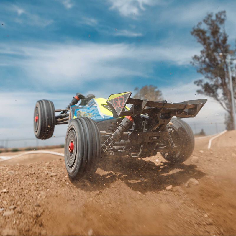 1/8 TYPHON 4X4 223S BLX BRUSHLESS BUGGY RTR WITH DSC BLUE/YELLOW