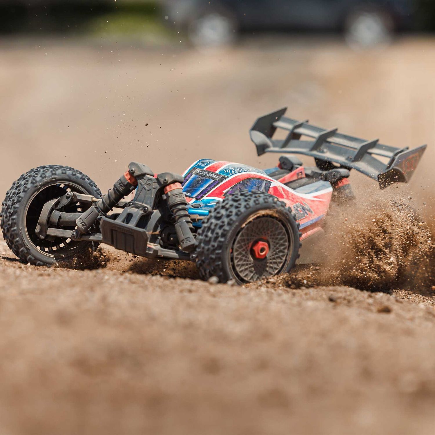 1/8 TYPHON 4X4 223S BLX BRUSHLESS BUGGY RTR WITH DSC RED/BLUE