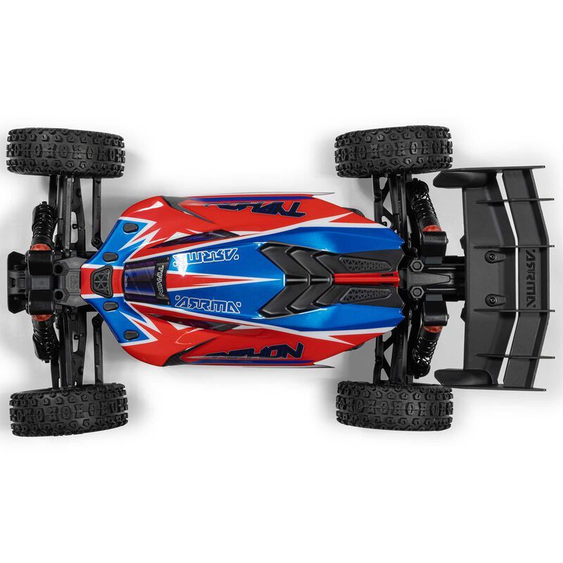 1/8 TYPHON 4X4 223S BLX BRUSHLESS BUGGY RTR WITH DSC RED/BLUE