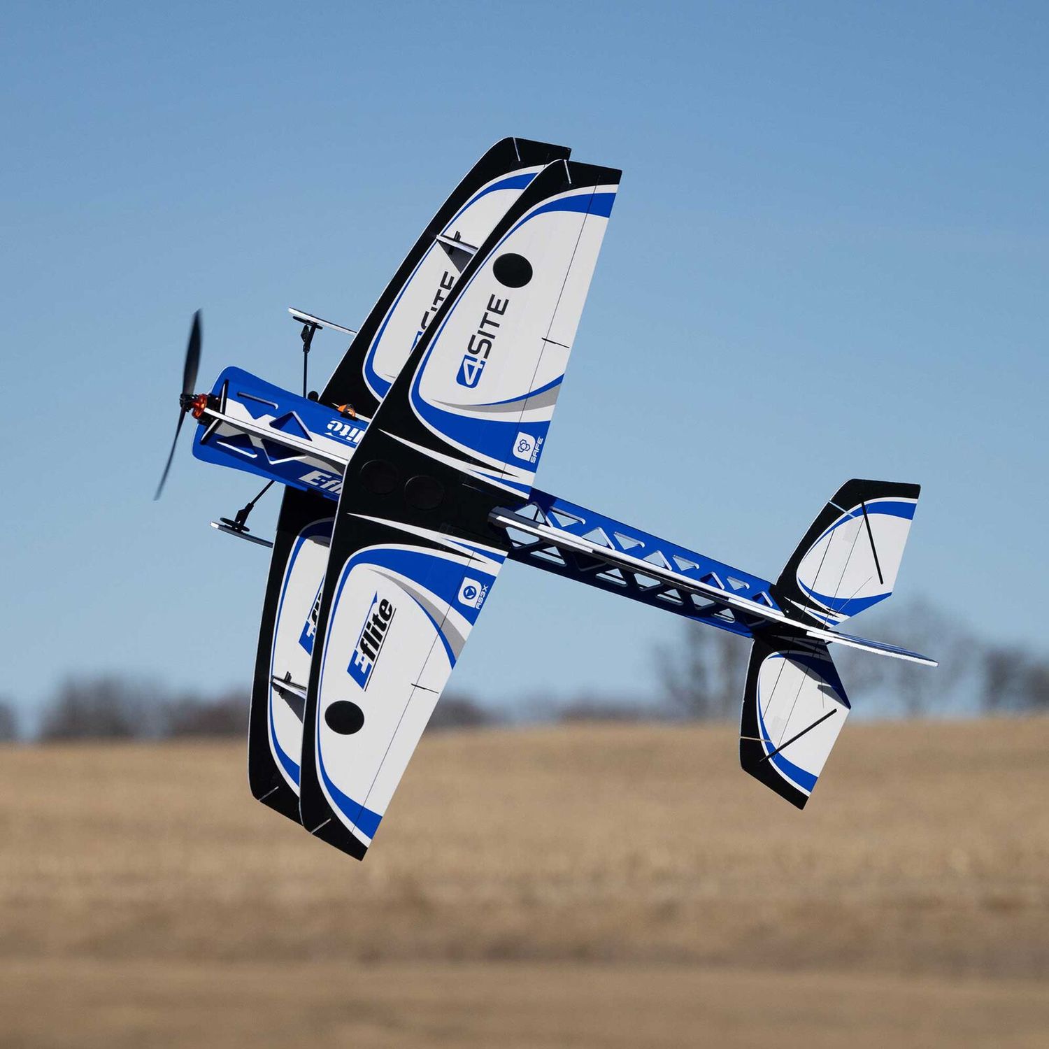 E-Flite 4-Site 3D FF (Flat Foamy) 800mm BNF Basic with AS3X and SAFE Select
