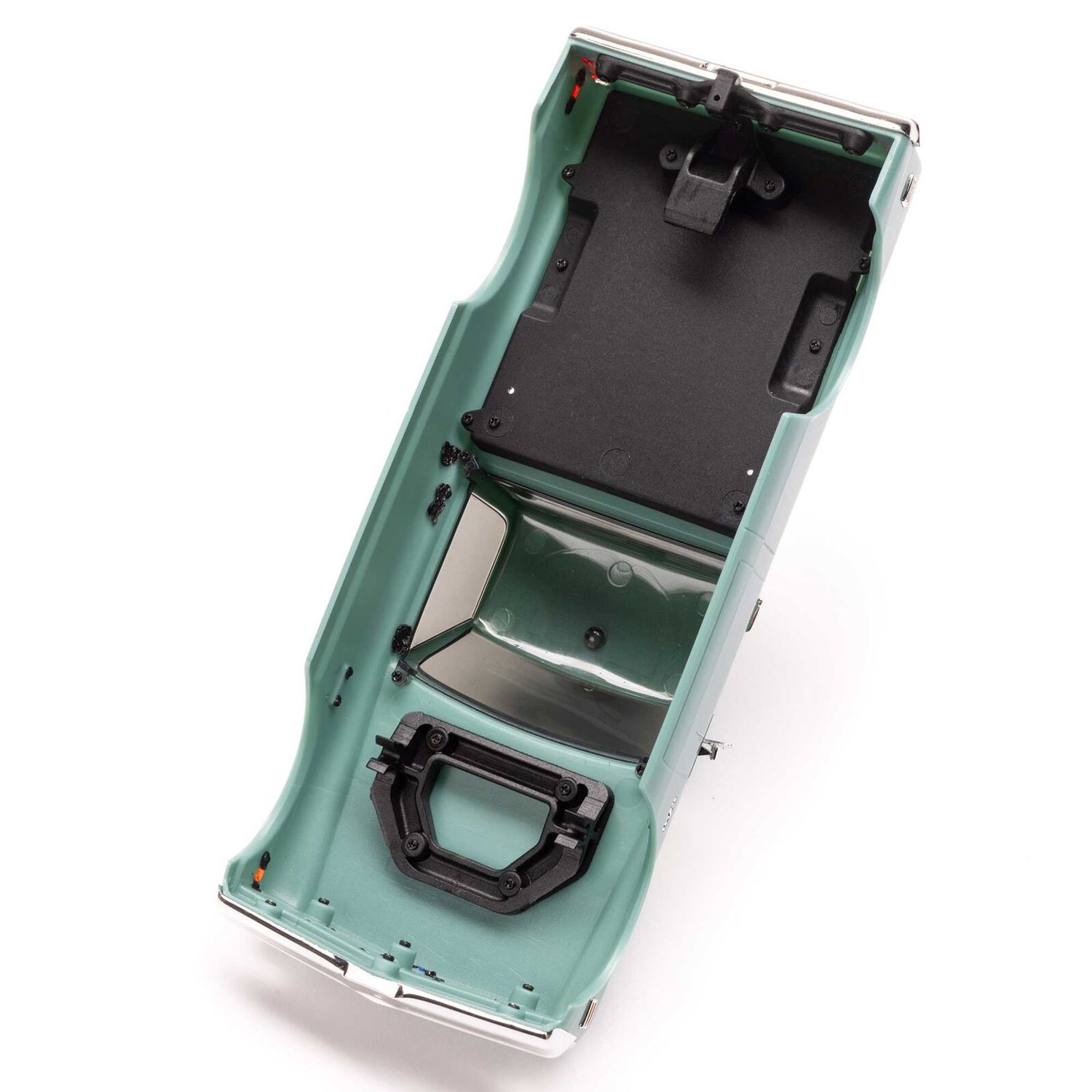 1/30 SCX30 Chevrolet K10 4X4 RTR Brushed Rock Crawler (Battery &amp; Charger Included), Black