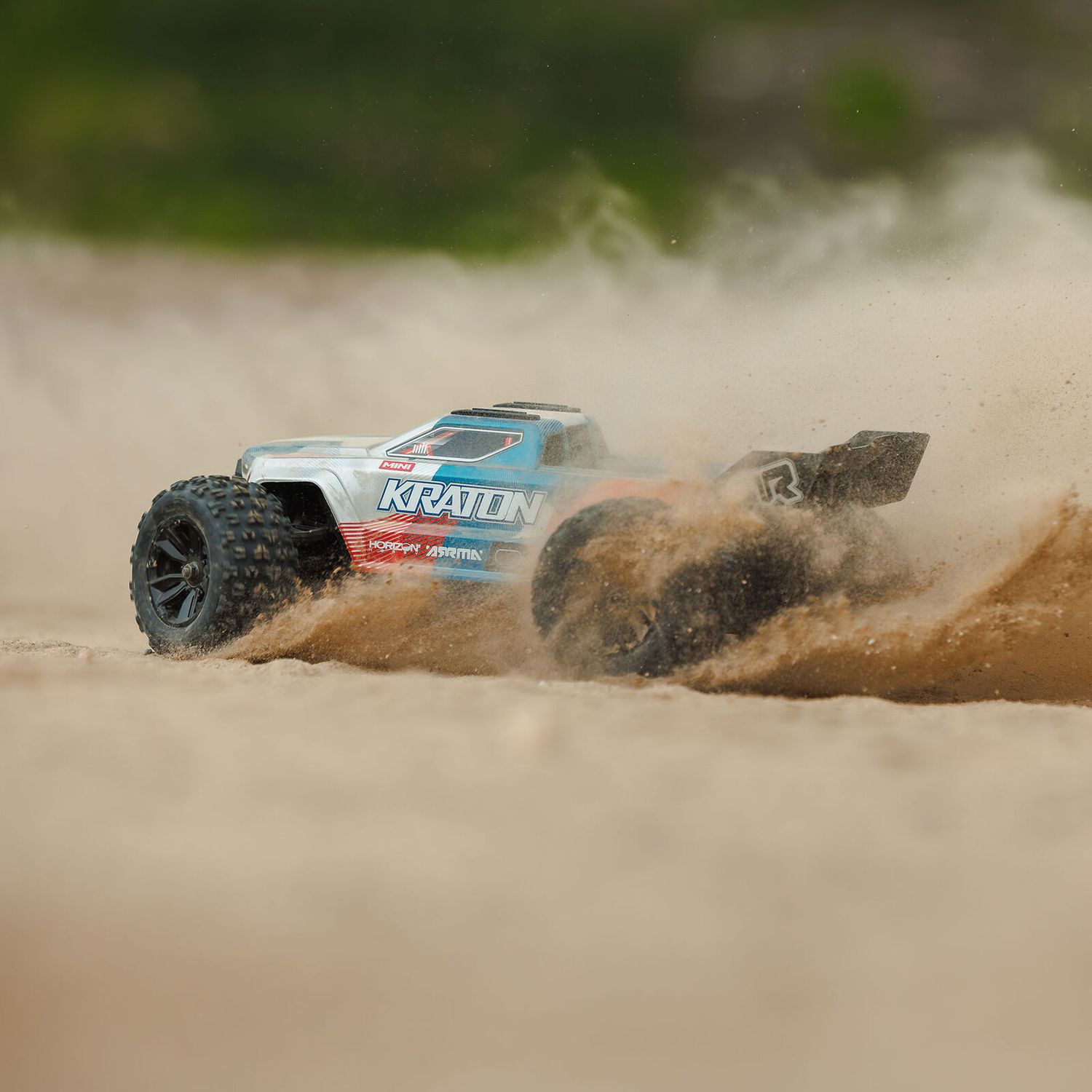 1/16 MINI KRATON 3S DSC 4X4 RTR Brushless Speed Truck (3S Battery &amp; Charger Included) , Red/Blue