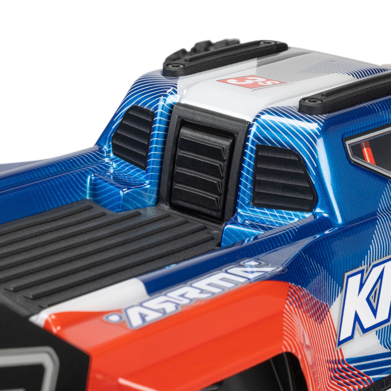 1/16 MINI KRATON 3S DSC 4X4 RTR Brushless Speed Truck (3S Battery &amp; Charger Included) , Red/Blue