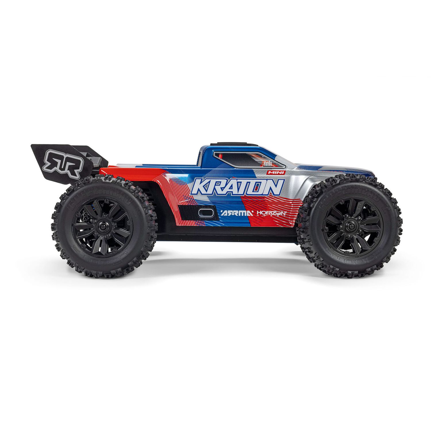 1/16 MINI KRATON 3S DSC 4X4 RTR Brushless Speed Truck (3S Battery &amp; Charger Included) , Red/Blue