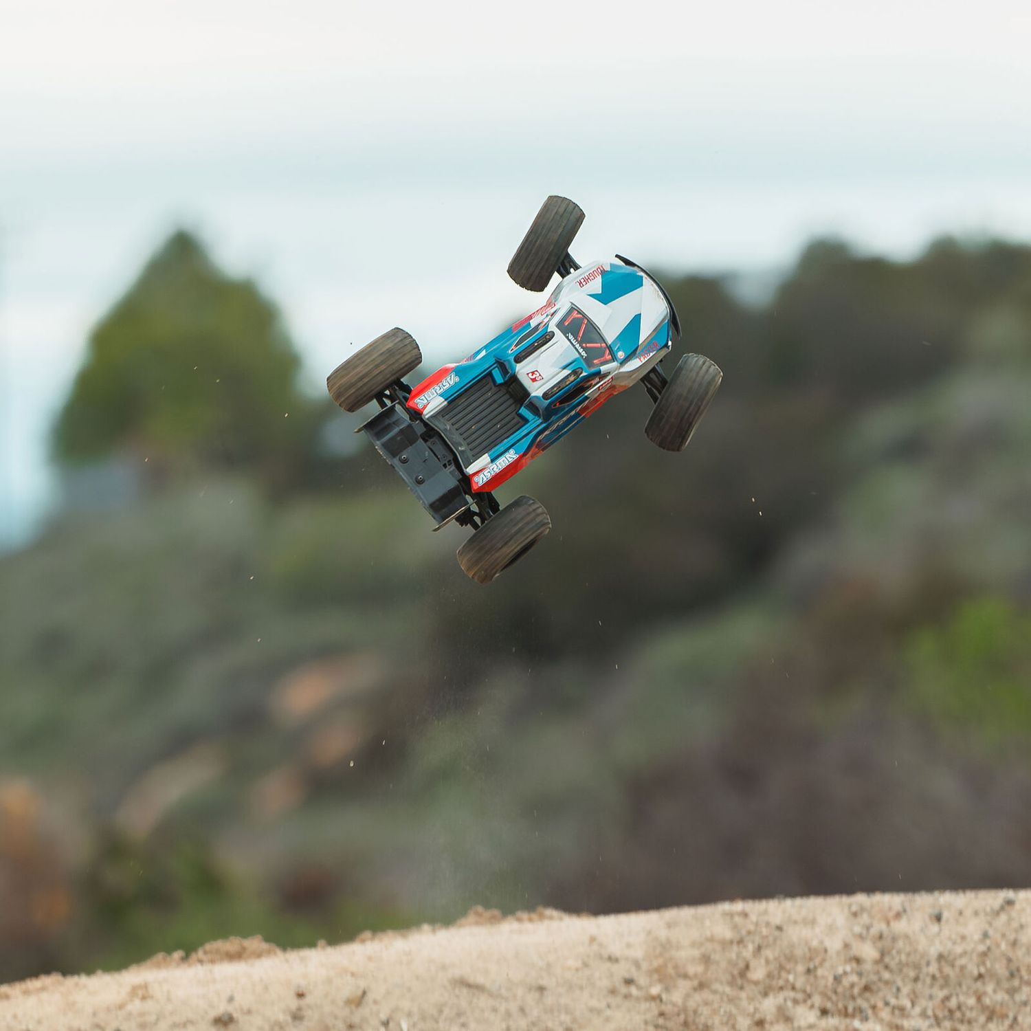 1/16 MINI KRATON 3S DSC 4X4 RTR Brushless Speed Truck (3S Battery &amp; Charger Included) , Red/Blue