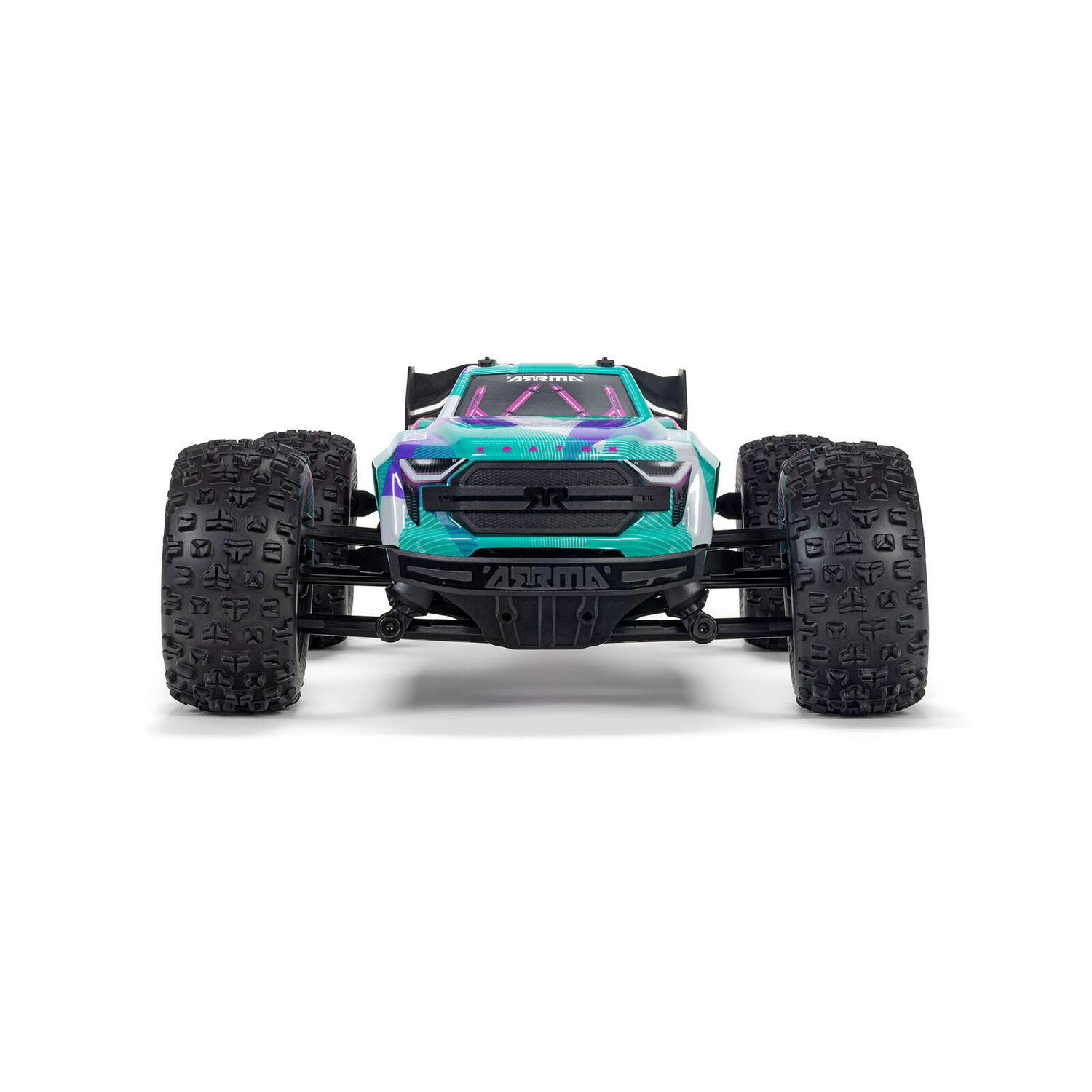 1/16 MINI KRATON 3S DSC 4X4 RTR Brushless Speed Truck (3S Battery &amp; Charger Included) , Teal/Pink