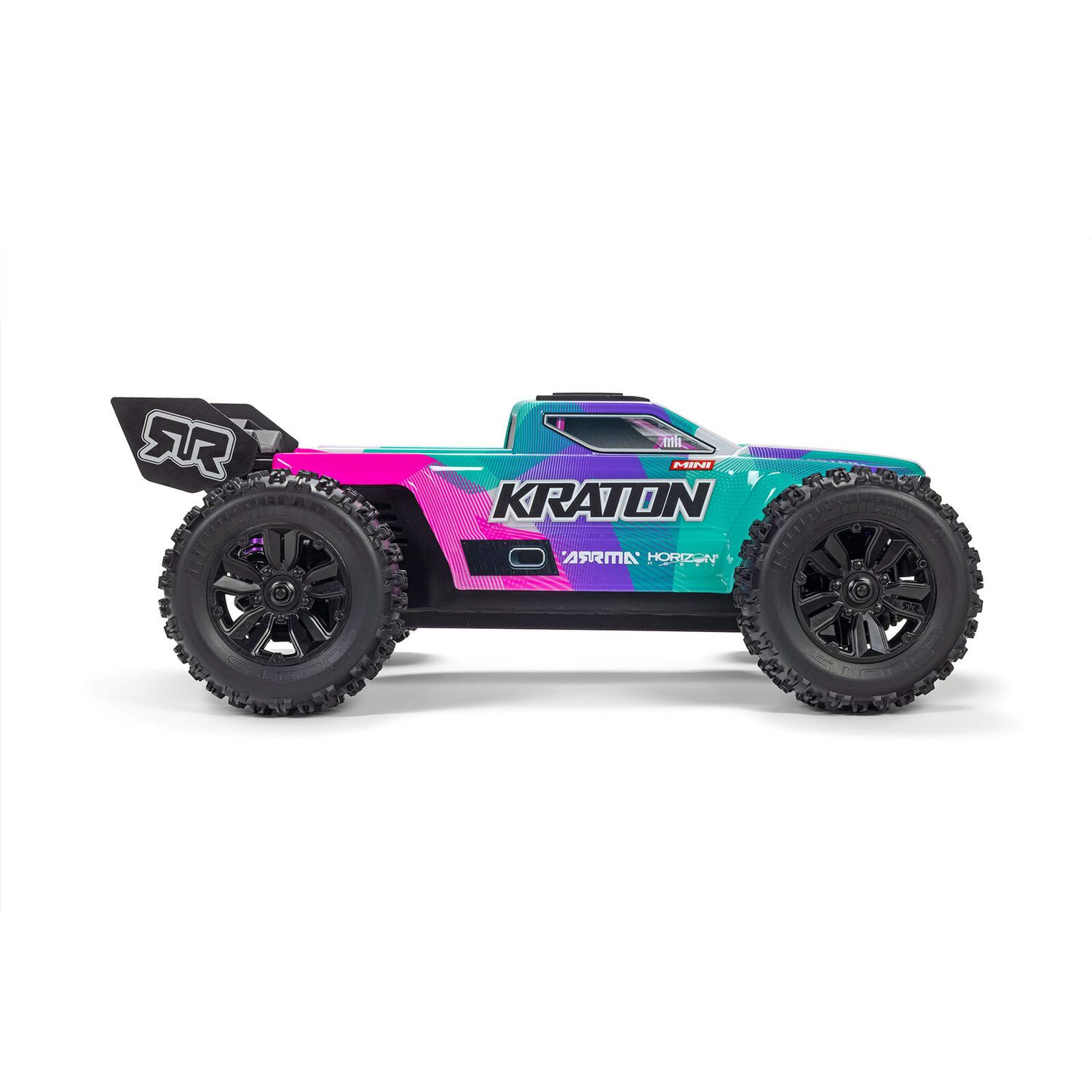 1/16 MINI KRATON 3S DSC 4X4 RTR Brushless Speed Truck (3S Battery &amp; Charger Included) , Teal/Pink