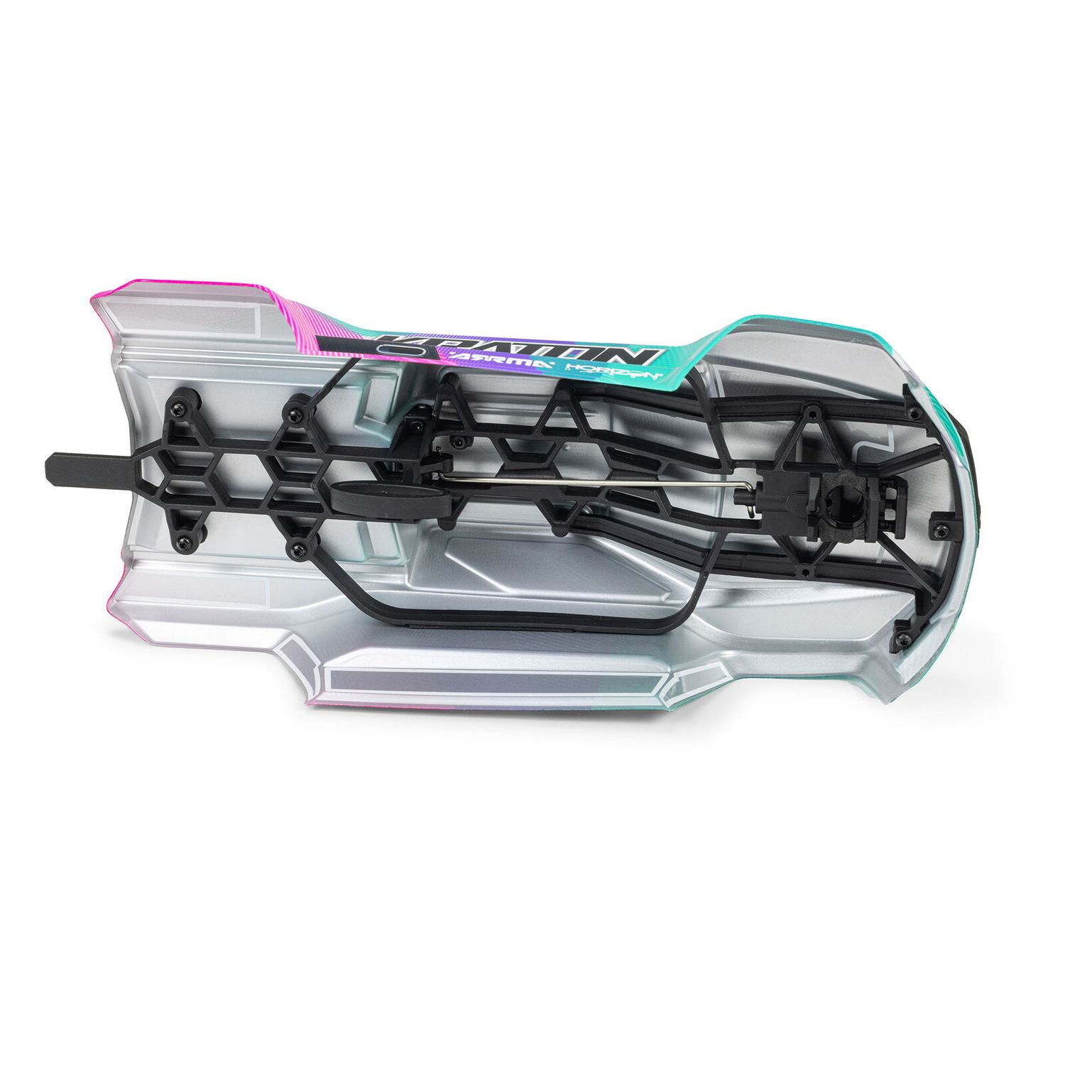 1/16 MINI KRATON 3S DSC 4X4 RTR Brushless Speed Truck (3S Battery &amp; Charger Included) , Teal/Pink