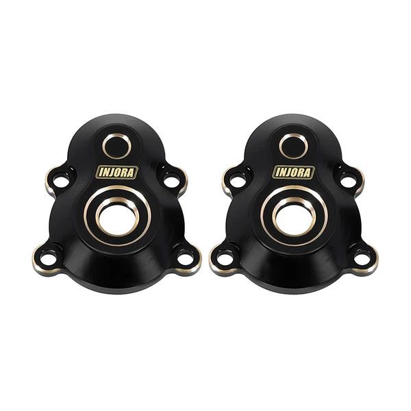 INJORA Brass Front Outer Portal Housings for 1/18 Redcat Ascent-18 Scout II Brushless APEX