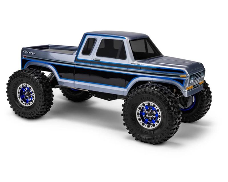 JConcepts 1979 Ford® F-250 Supercab Rock Crawler Body (Clear) (12.3")