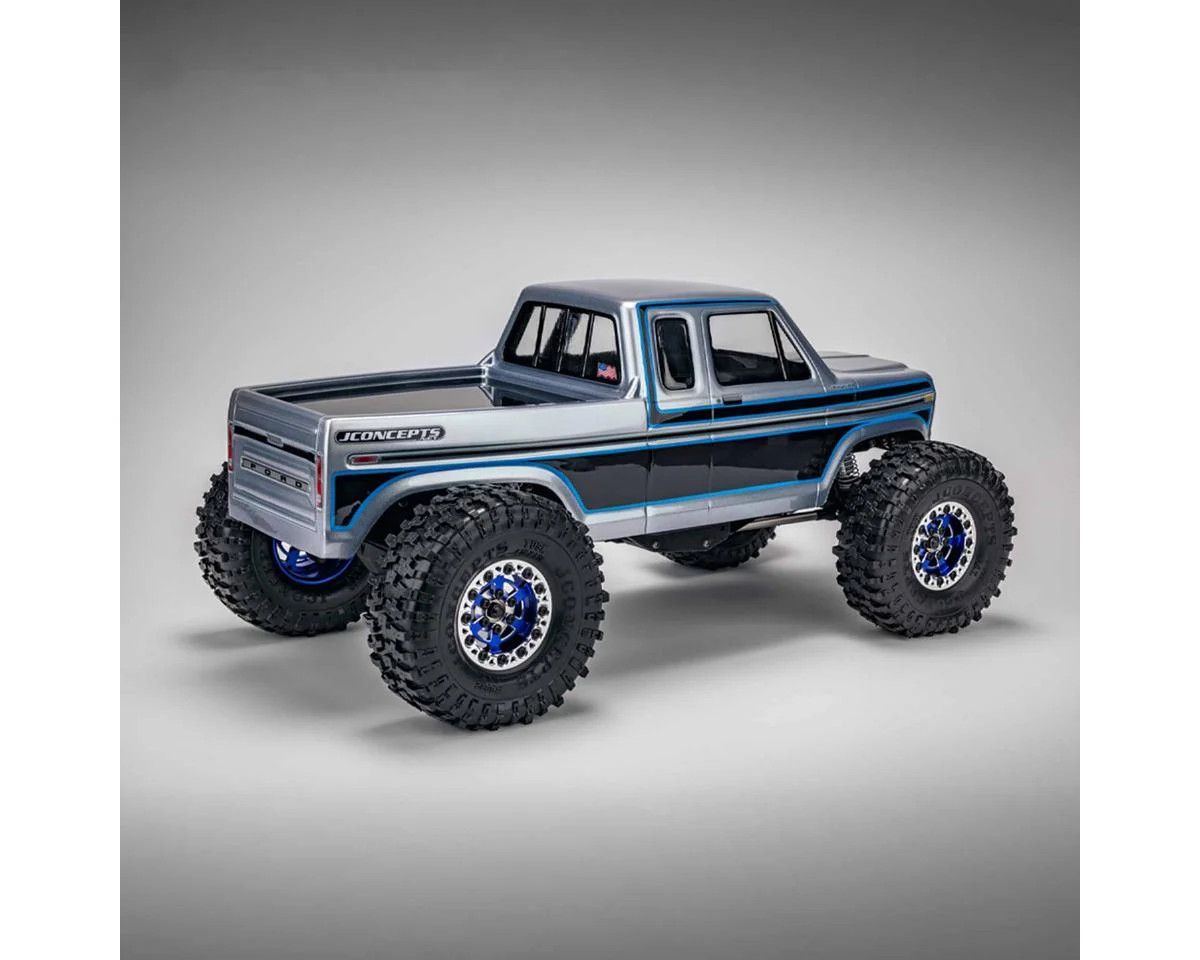 JConcepts 1979 Ford® F-250 Supercab Rock Crawler Body (Clear) (12.3")