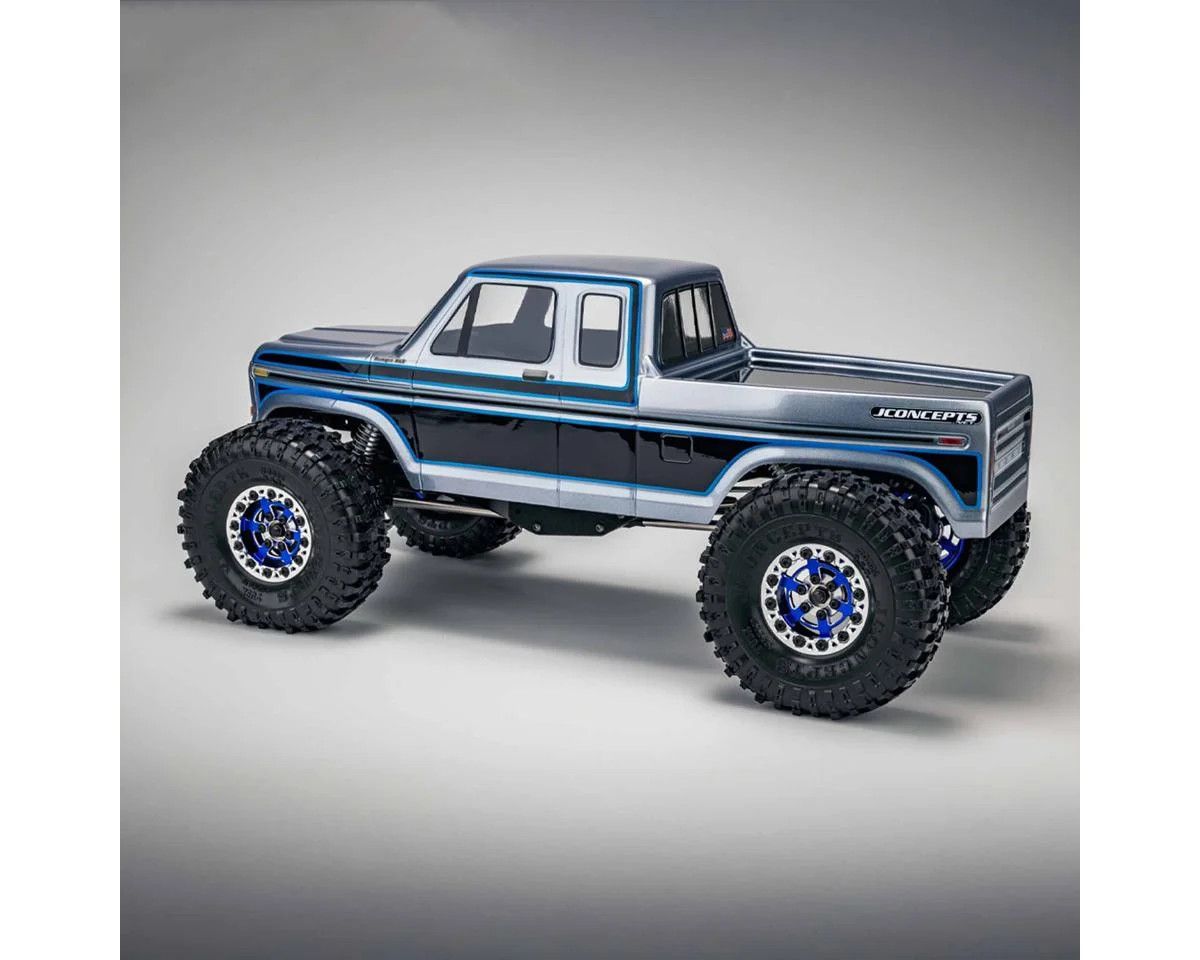 JConcepts 1979 Ford® F-250 Supercab Rock Crawler Body (Clear) (12.3")