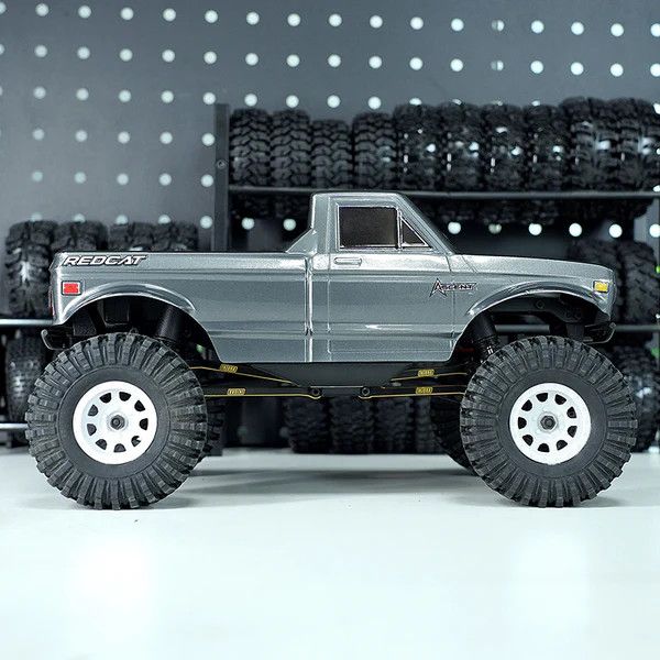 INJORA Black Brass High Clearance Chassis Links for 1/18 Redcat Ascent-18