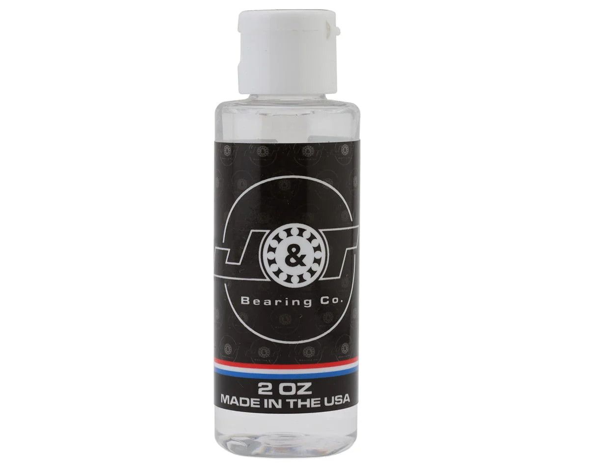 J&amp;T Bearing Co. 100% Silicone Differential Oil (2oz) (12,500cst)