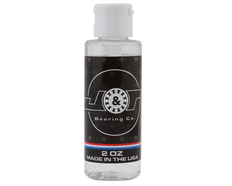 J&amp;T Bearing Co. 100% Silicone Differential Oil (2oz) (12,500cst)