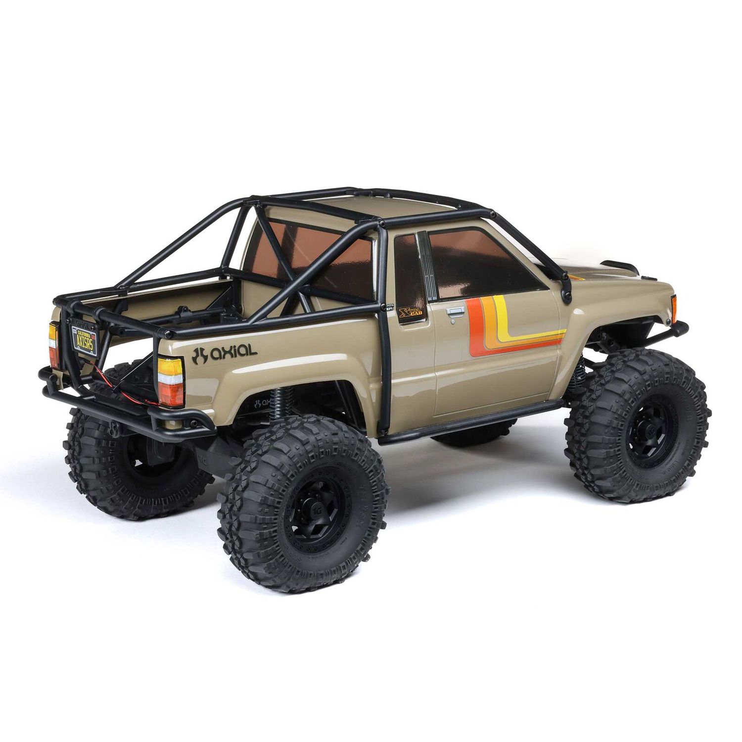 1/10 SCX10 III 1987 Toyota SR5 4X4 RTR Brushed Rock Crawler, Tan