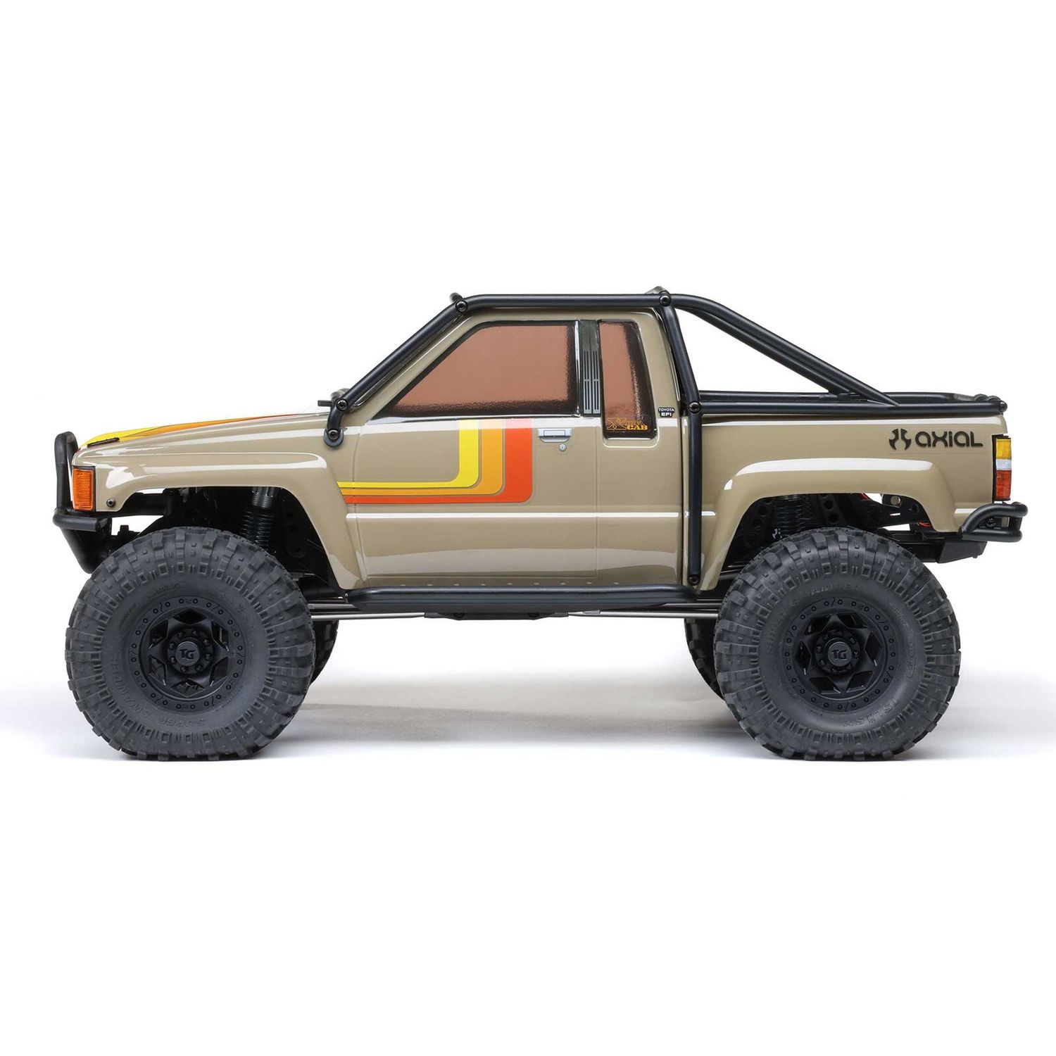 1/10 SCX10 III 1987 Toyota SR5 4X4 RTR Brushed Rock Crawler, Tan