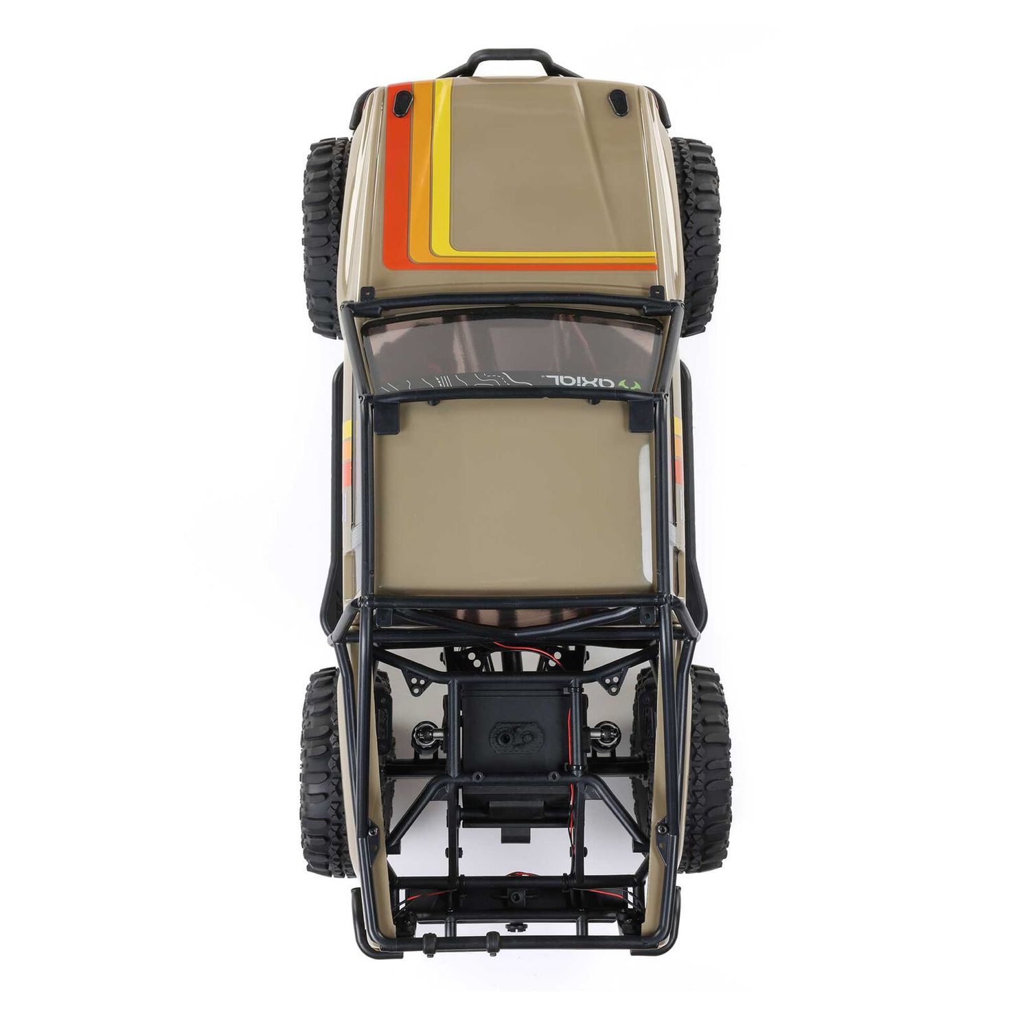 1/10 SCX10 III 1987 Toyota SR5 4X4 RTR Brushed Rock Crawler, Tan