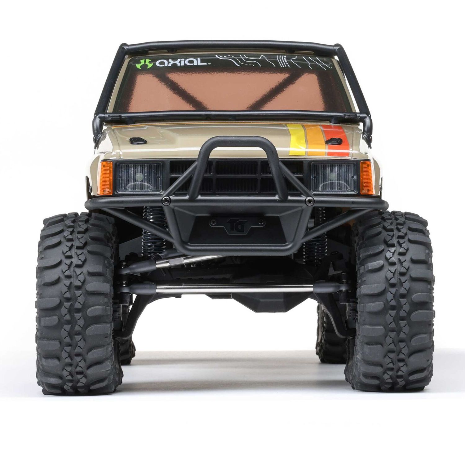 1/10 SCX10 III 1987 Toyota SR5 4X4 RTR Brushed Rock Crawler, Tan