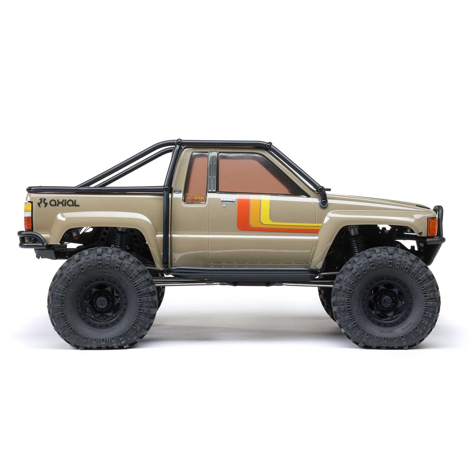 1/10 SCX10 III 1987 Toyota SR5 4X4 RTR Brushed Rock Crawler, Tan