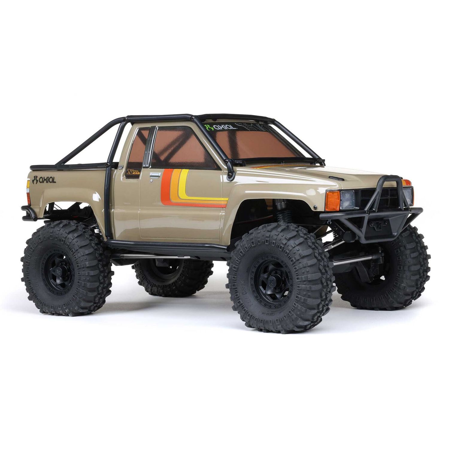 1/10 SCX10 III 1987 Toyota SR5 4X4 RTR Brushed Rock Crawler, Tan