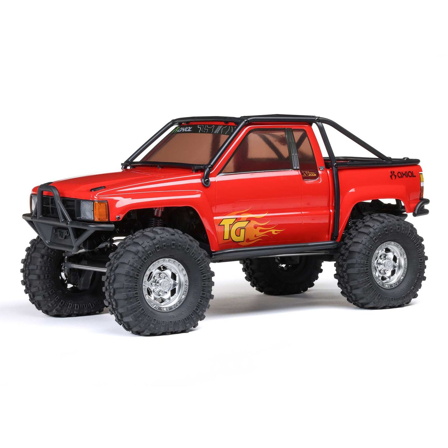 1/10 SCX10 III 1987 Toyota SR5 4X4 RTR Brushed Rock Crawler, Red