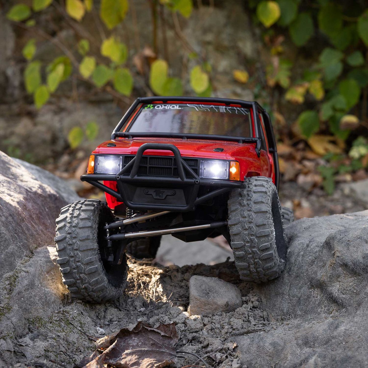 1/10 SCX10 III 1987 Toyota SR5 4X4 RTR Brushed Rock Crawler, Red