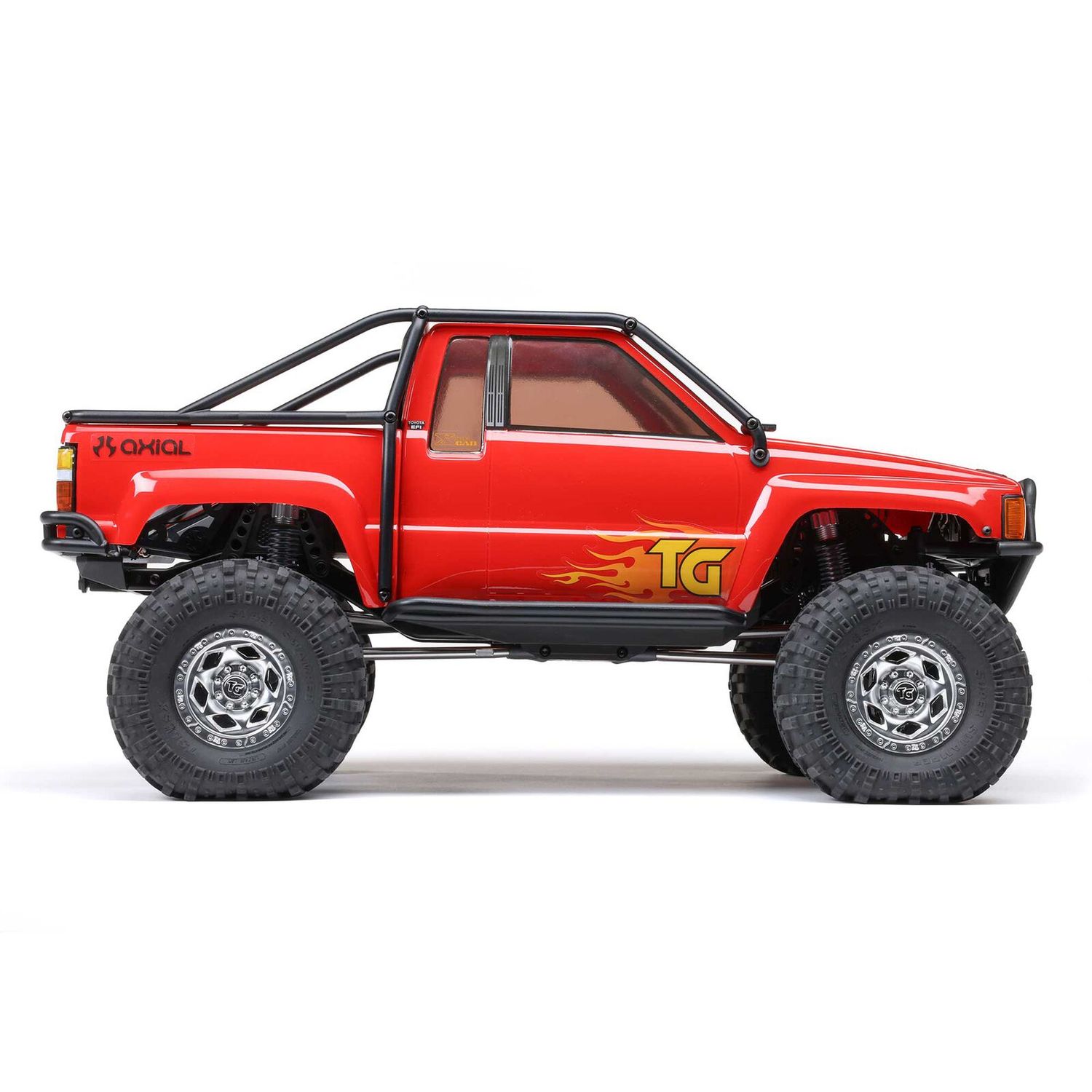 1/10 SCX10 III 1987 Toyota SR5 4X4 RTR Brushed Rock Crawler, Red