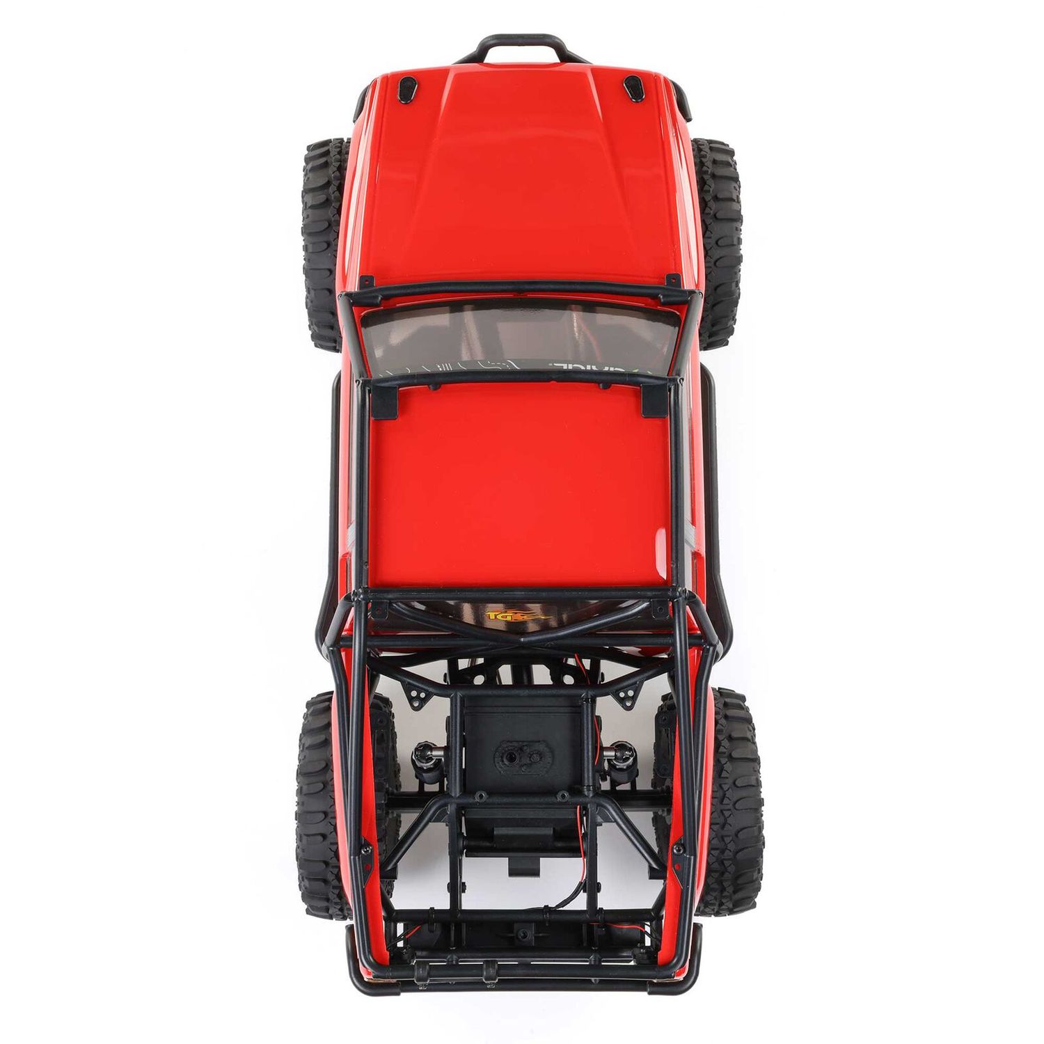 1/10 SCX10 III 1987 Toyota SR5 4X4 RTR Brushed Rock Crawler, Red